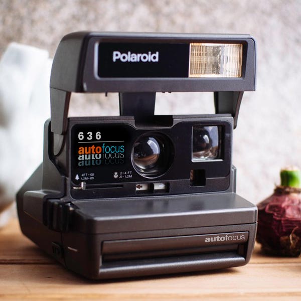 Polaroid 636 Autofokus-Kamera + Box