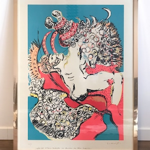 Felice Ludovisi Lithograph - The Fall of Achilles