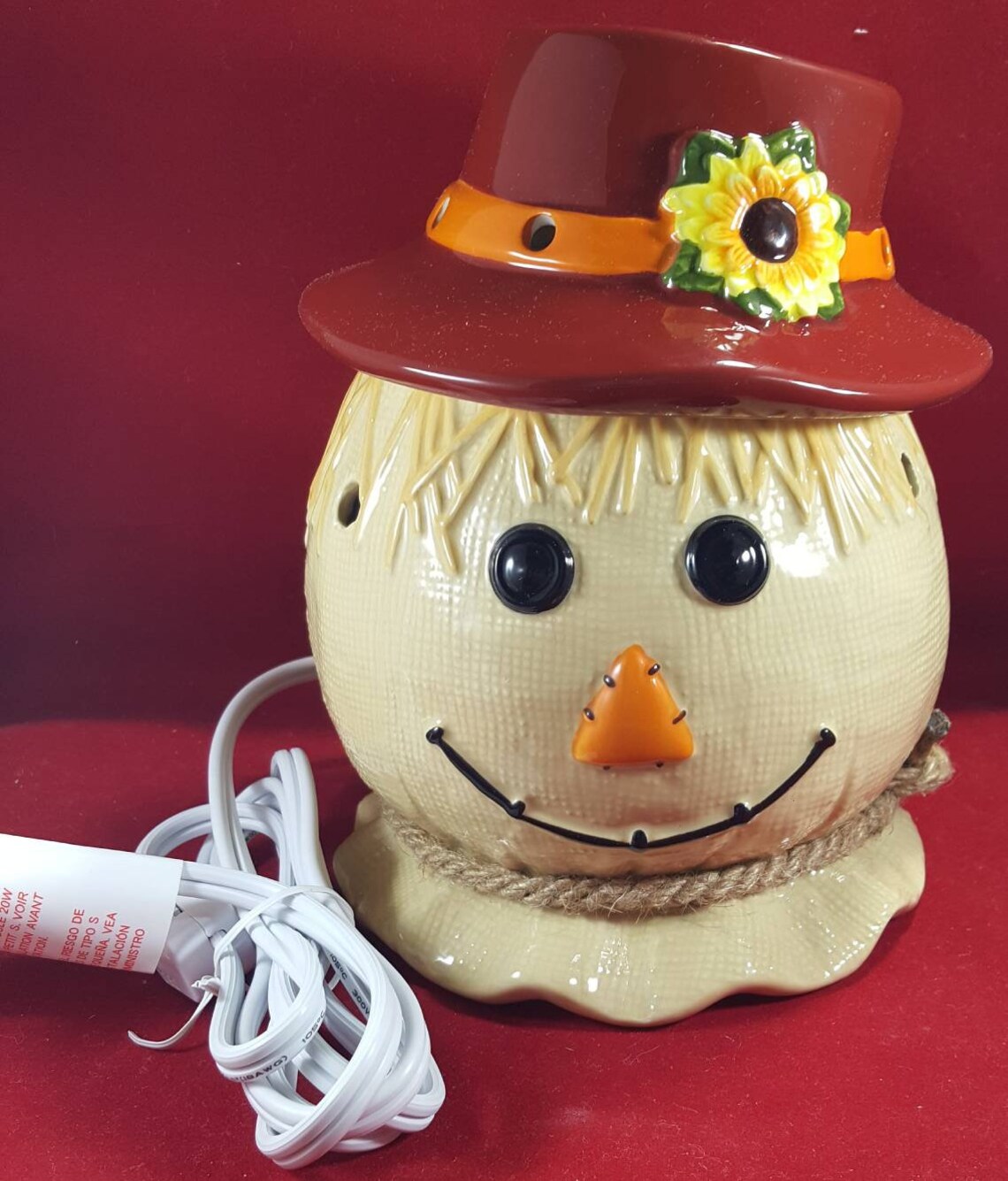 Scentsy scarecrow warmer nib Etsy