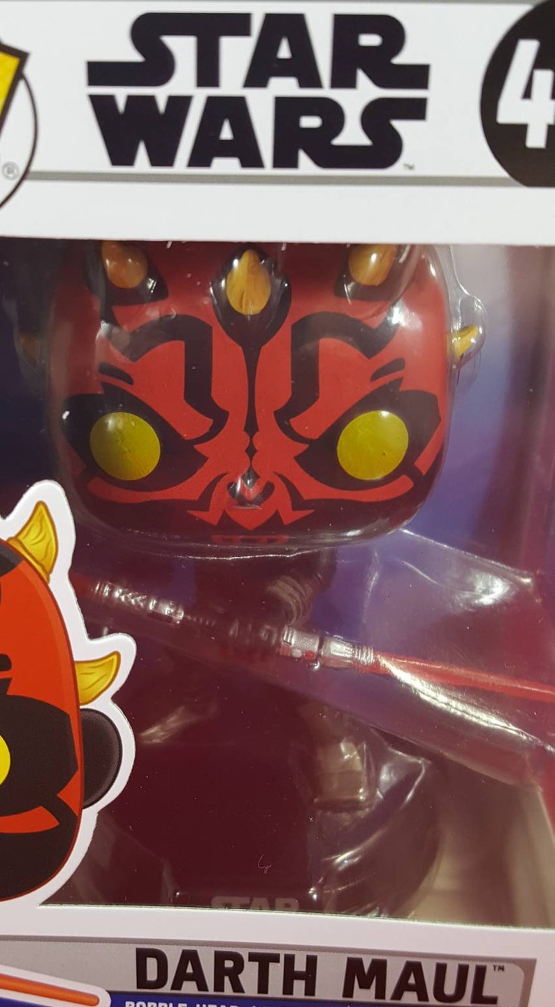 Star Wars Darth maul Funko 410 nib | Etsy