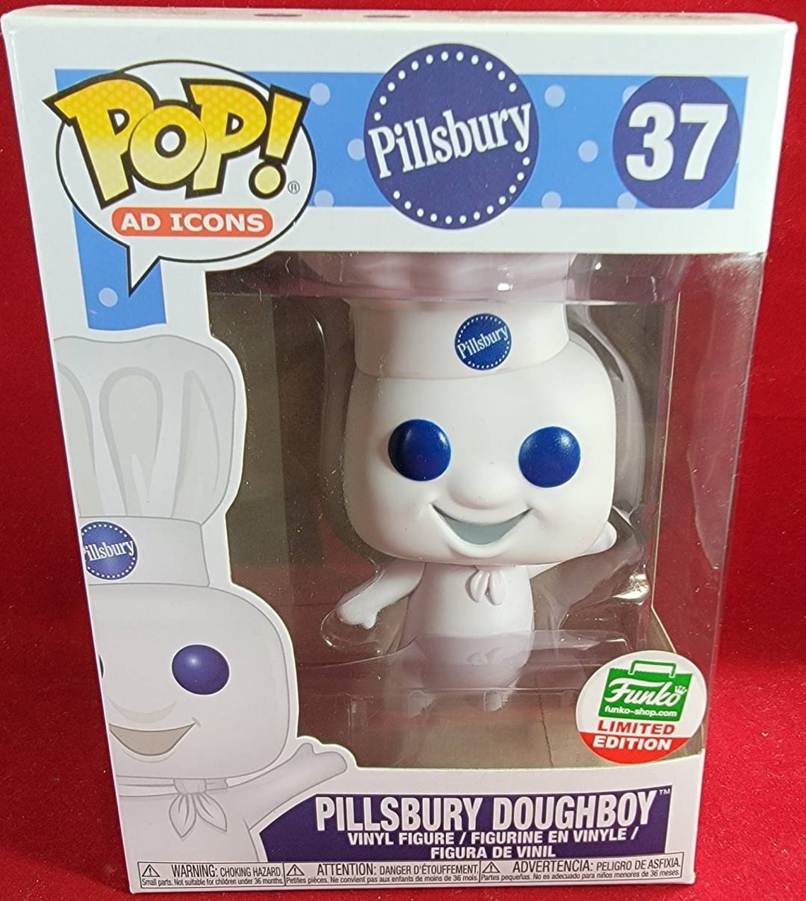 Pillsbury doughboy funko 37 nib | Etsy