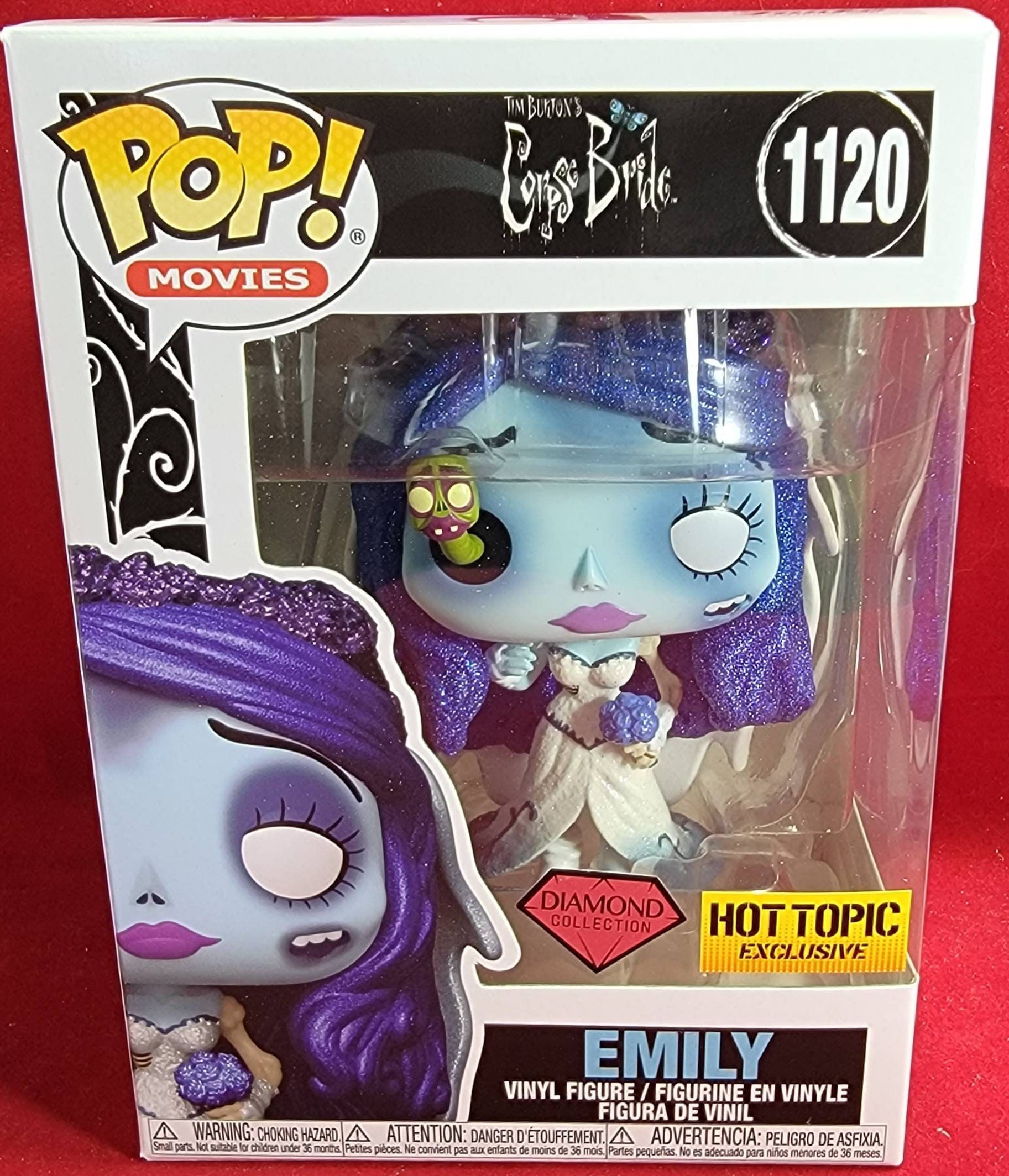 Emily hot topic exclusive funko 1120 nib | Etsy