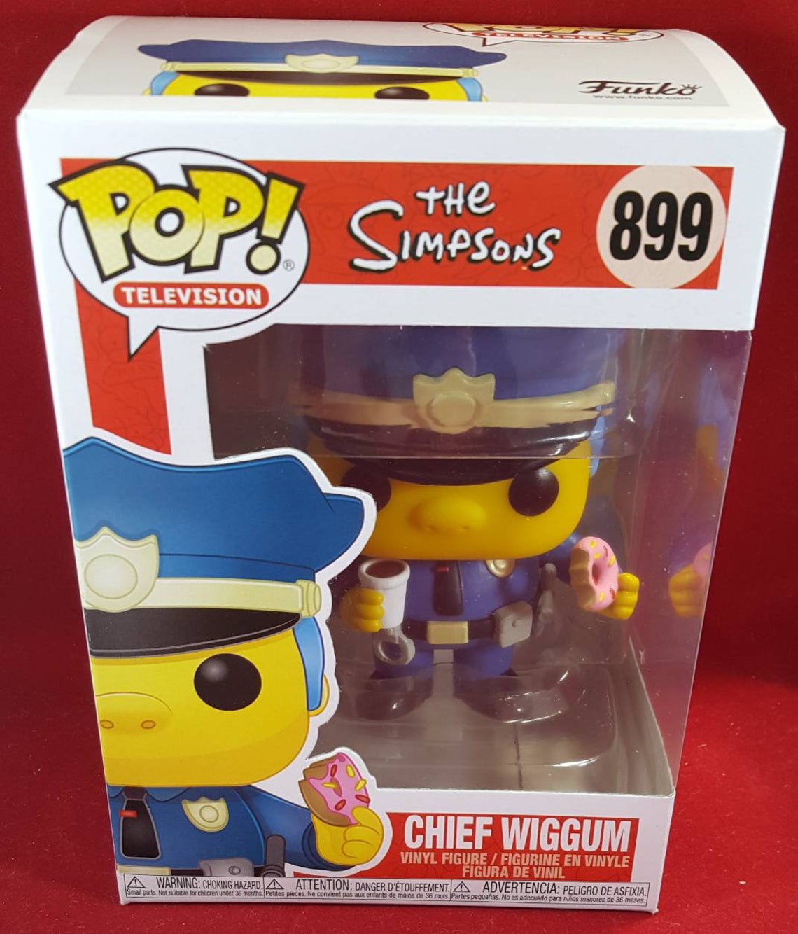 Simpson's chief wiggum funko 899 nib | Etsy