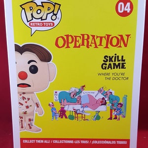 Operation Cavity Sam Retro Toy Funko Pop 04 in Hand | Etsy