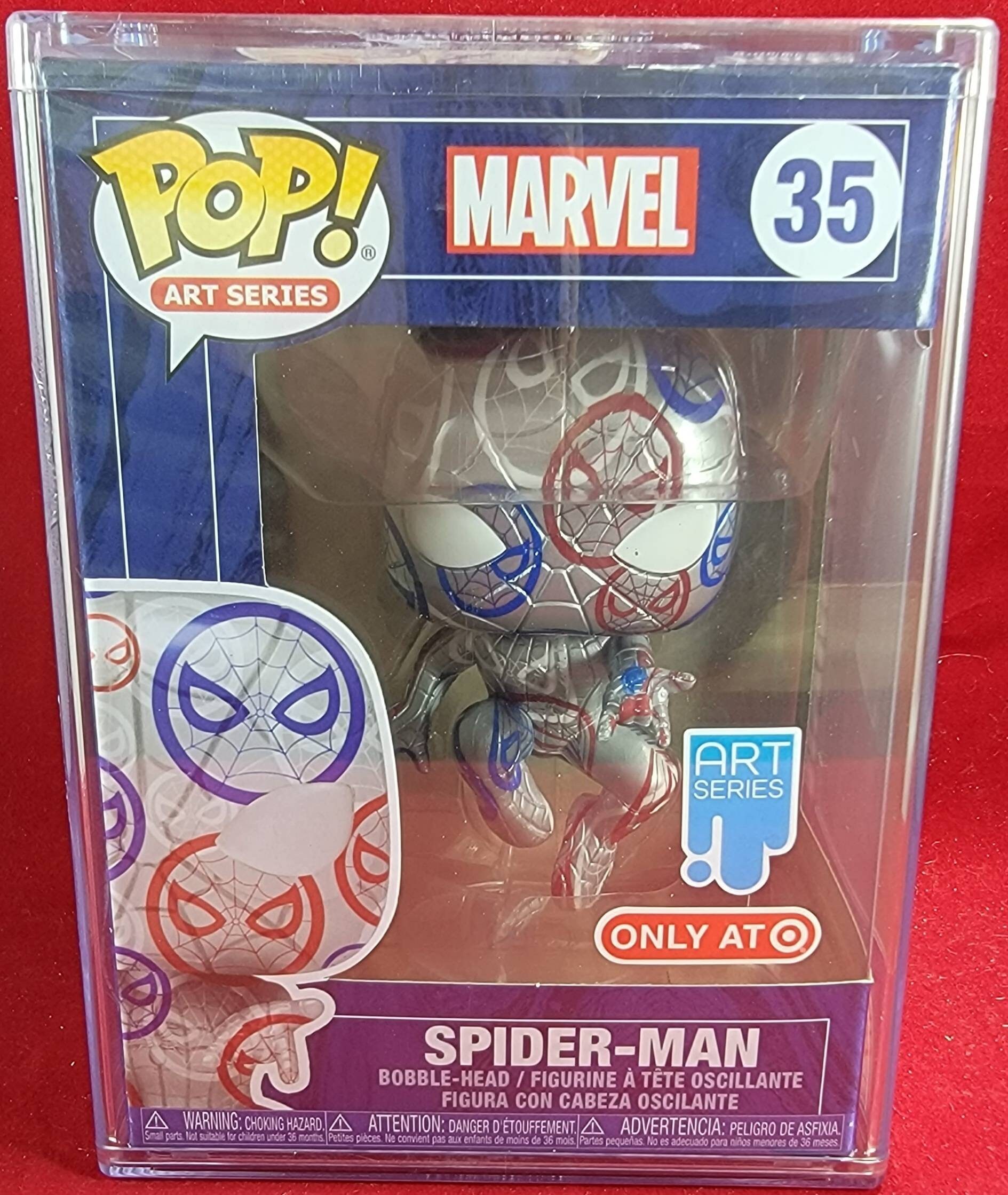 Spider-Man target exclusive art series Funko pop 35 nib | Etsy