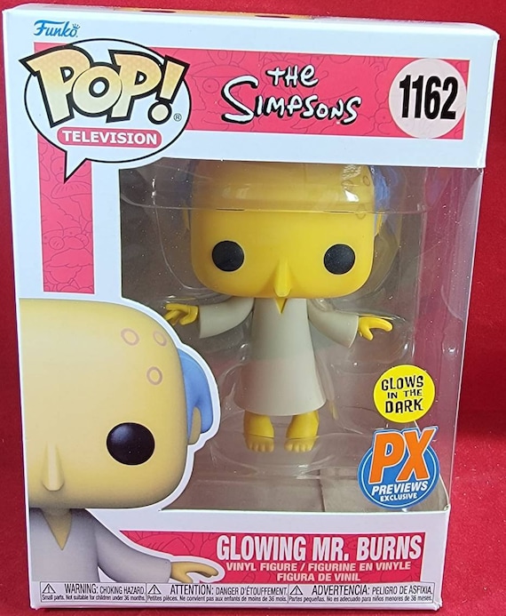 Simpson's Glowing Mr. Burns Px Funko 