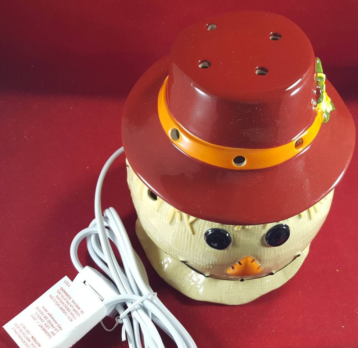 Scentsy scarecrow warmer nib Etsy