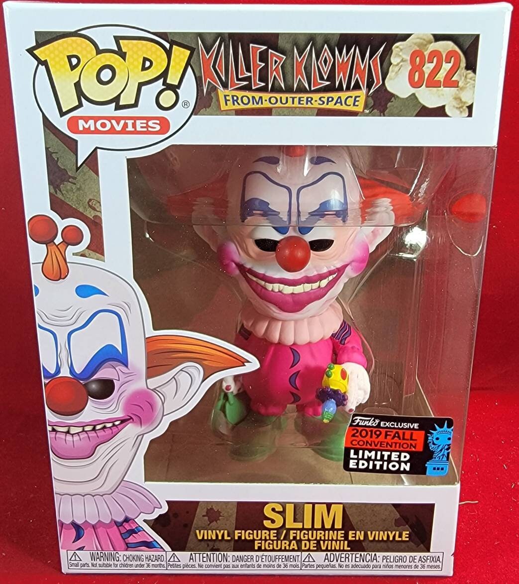 Slim from killer klowns 2019 fall convention funko 822 nib | Etsy
