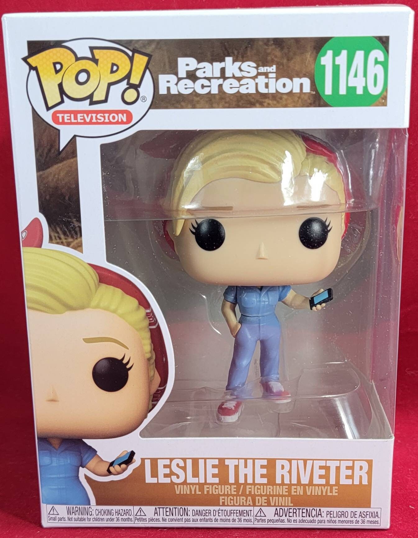 Leslie the riveter funko 1146 nib | Etsy