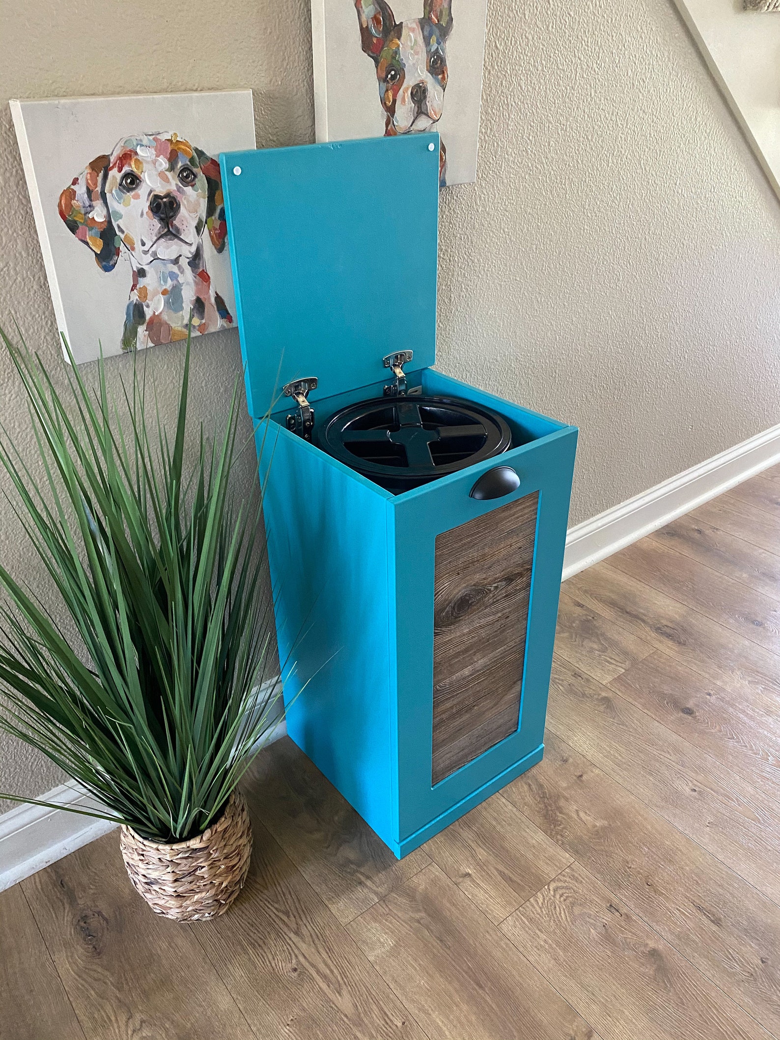 Free Ship Dry pet food storage kibble storage dog food Etsy