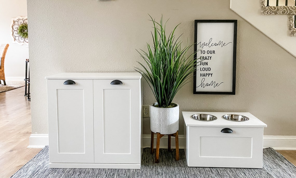 Free Shipping Dry Pet Food Storage Kibble Storage Dog Food Etsy