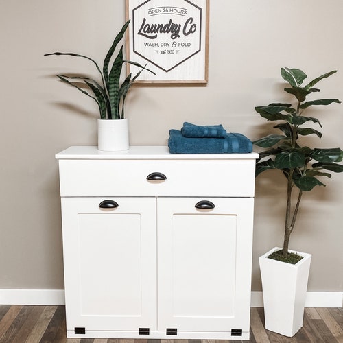 Tilt Out Laundry Hamper Plans Etsy