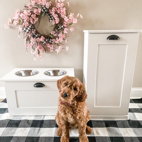 Free Shipping Dry Pet Food Storage Kibble Dog Food Storing Etsy