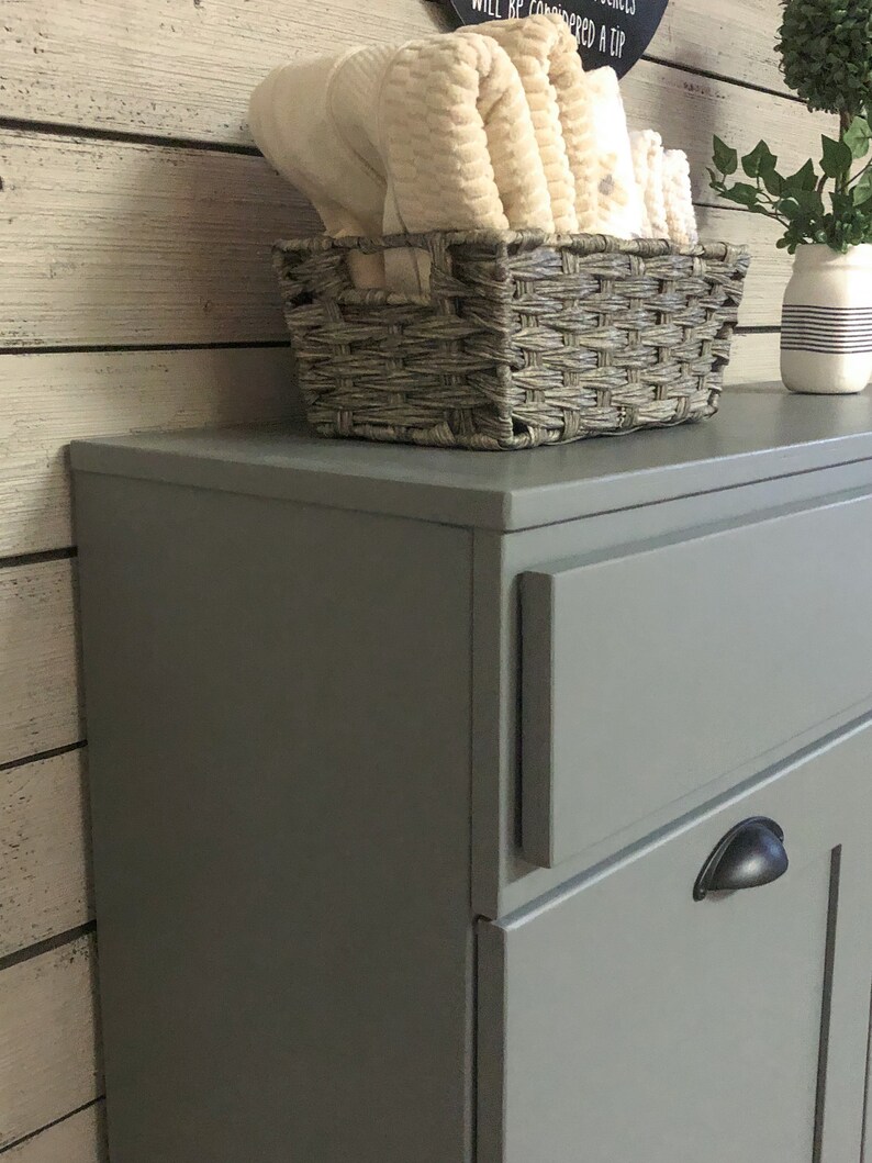 Free Ship Laundry Hamper Tilt Out Wood Laundry Hamper Etsy