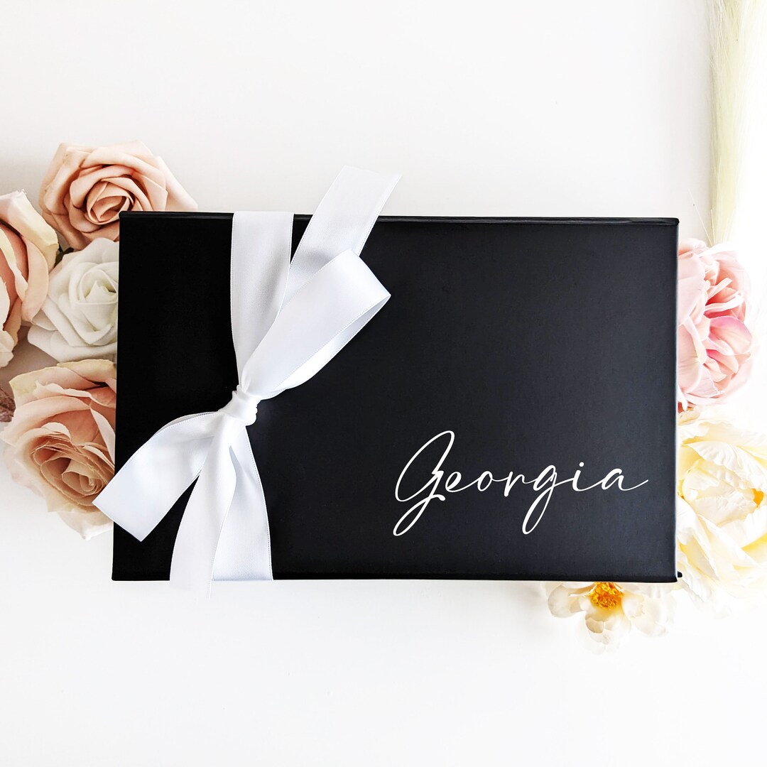 Bridesmaid Proposal Boxes Custom Gift Boxes With Names Will You Be My