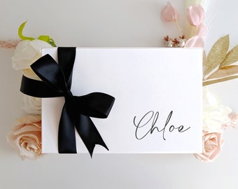 Personalized gift boxes- custom gift boxes - will you be my bridesmaid boxes - Proposal boxes - Bridesmaids gifts - Empty gift box