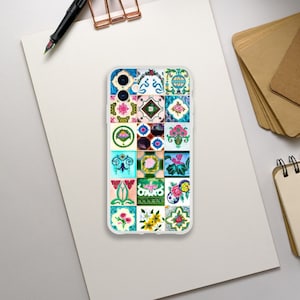 Singapore Peranakan Tiles iPhone Flexi Case Phone Case