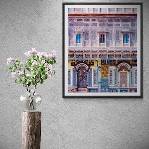 India Wall Art, Rajasthan Architecture,  Fine Art Photography Giclee Print on Premium Quality semi gloss Paper