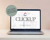 ClickUp Home Management Information System Template
