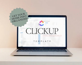 ClickUp Home Management Information System Template