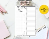 Printable A6 Size Celestial To Do and Notes Planner | Instant Download