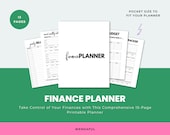 Financial Planner Inserts Bundle - Pocket Size Ring Bound | Budget, Expense & Savings Tracker