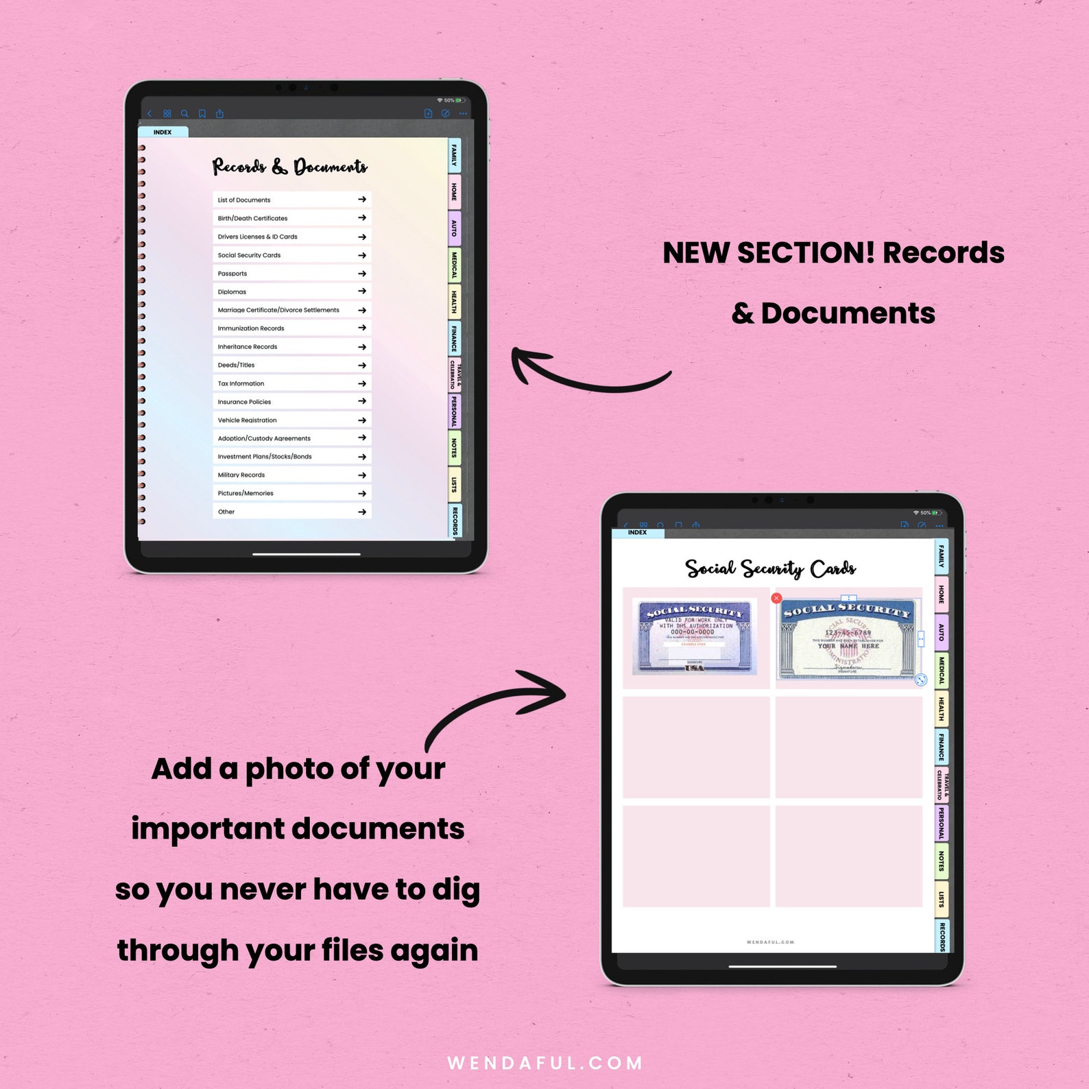 Digital + Printable Home Management Binder Systems | Goodnotes ...