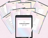 Digital + Printable Home Management Binder Systems | GoodNotes, Noteshelf App