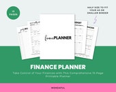 Half Letter Size -  Finance Bundle