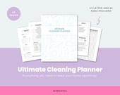 Printable ULTIMATE Cleaning Planner