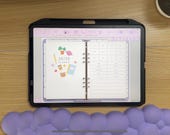 2024-2025 MidYear Cute Digital Planner - (Sunday Start) | GoodNotes App, Noteshelf