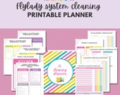 Printable FLYLADY Routines & Cleaning Checklists Worksheets