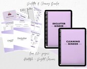 Digital + Printable Declutter & Cleaning Binder | GoodNotes, Noteshelf App