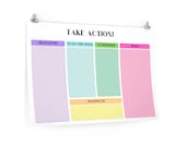 Take Action Poster Board