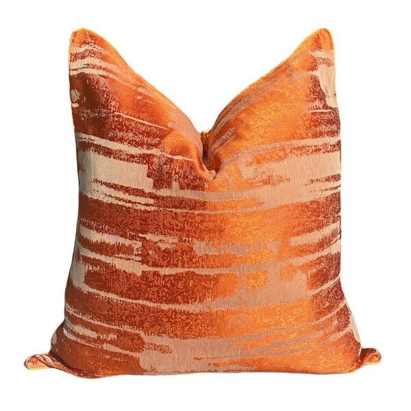 Orange Accent Pillow Etsy
