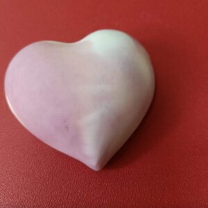 Moldes de silicona para jabón con forma de corazón, 4 cavidades, hechos a mano, diseño de corazón puro (bandeja para 4 barras)
