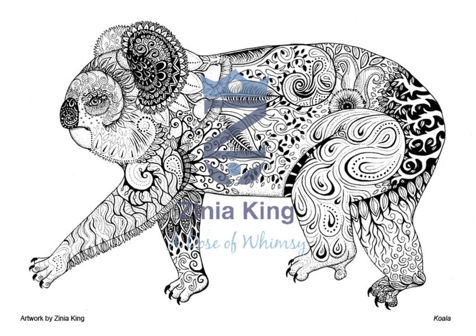 Printable Australian Animal Colouring Pages Instant Download - Etsy