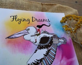 Flying Dreams Baby Book - Whimsical Australiana Children's Story