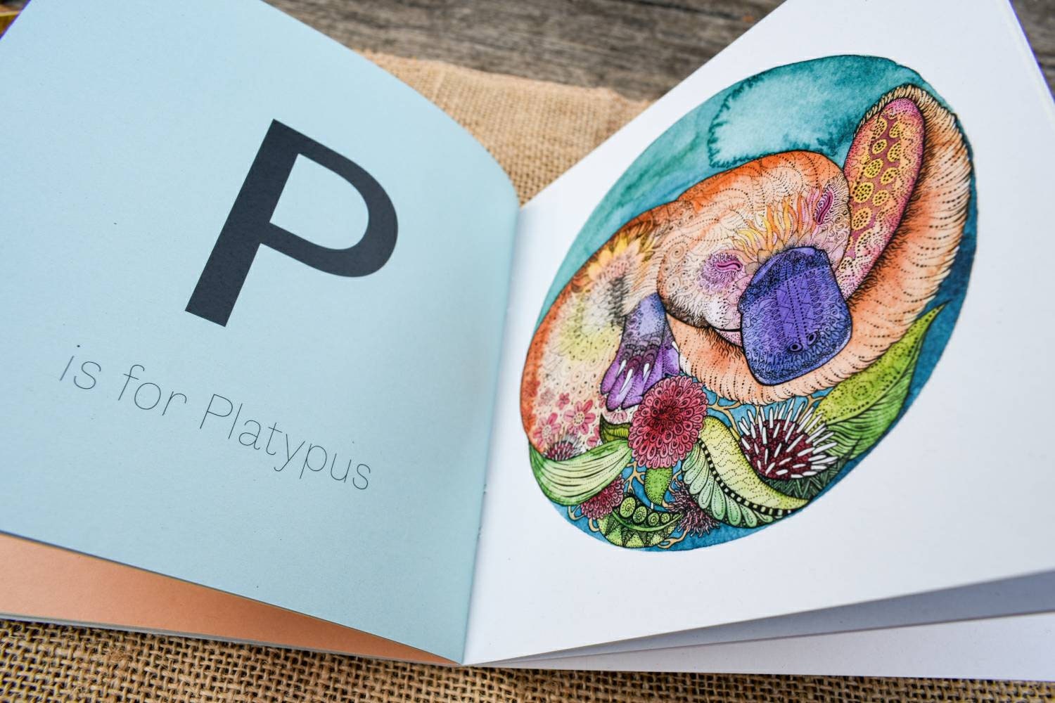 A Little Australian Animal AZ Book Alphabet Baby Books Etsy Australia