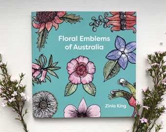 Floral Emblems of Australia - Simple Flower Learning Book for Baby