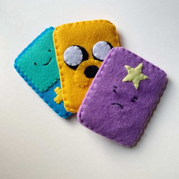 BMO Adventure Time Birth Control Sleeve | Lumpy Space Princess | Jake the Dog Medicine Holder | Cute Pouch