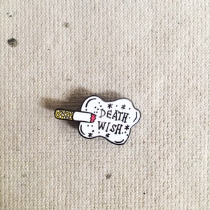 Death Wish Enamel Pin image 3