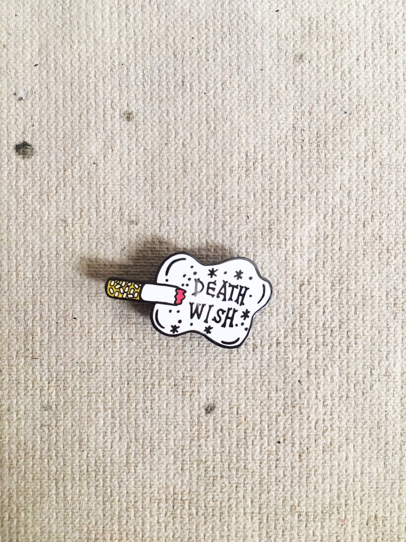 Death Wish Enamel Pin image 3