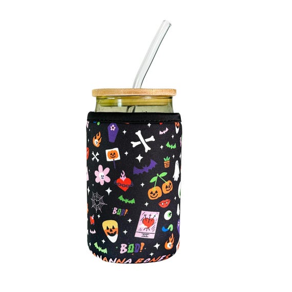 Halloween Doodles Coffee Sleeve