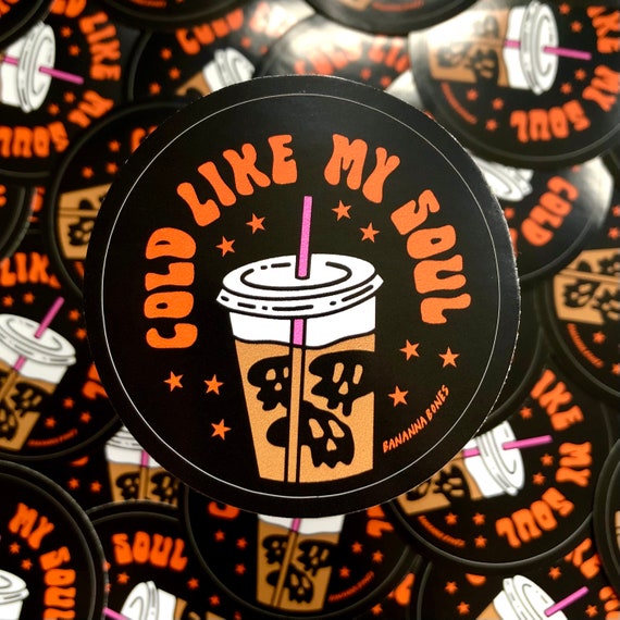 Iced Coffee Sticker