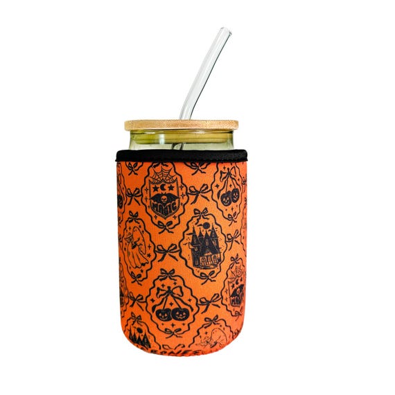Spooky Bows Coffee Sleeve