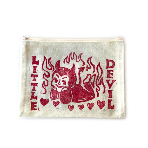 Little Devil Zip Pouch