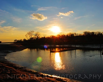 Sunset by the Docks - Landscape Photography - Stamford, CT