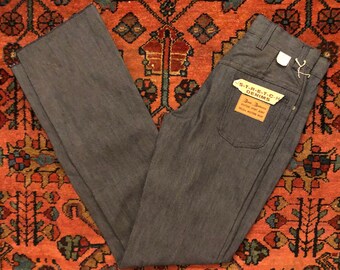 Vintage Men/'s 70/'s Niver Western Wear Houndstooth Pants W33 Straight Leg