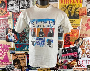 rush all the world's a stage t shirt